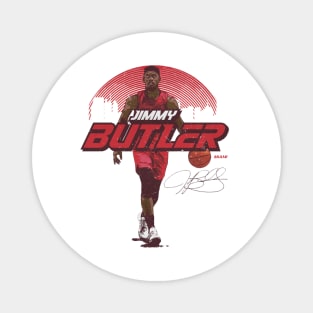 Jimmy Butler Miami Skyline Magnet